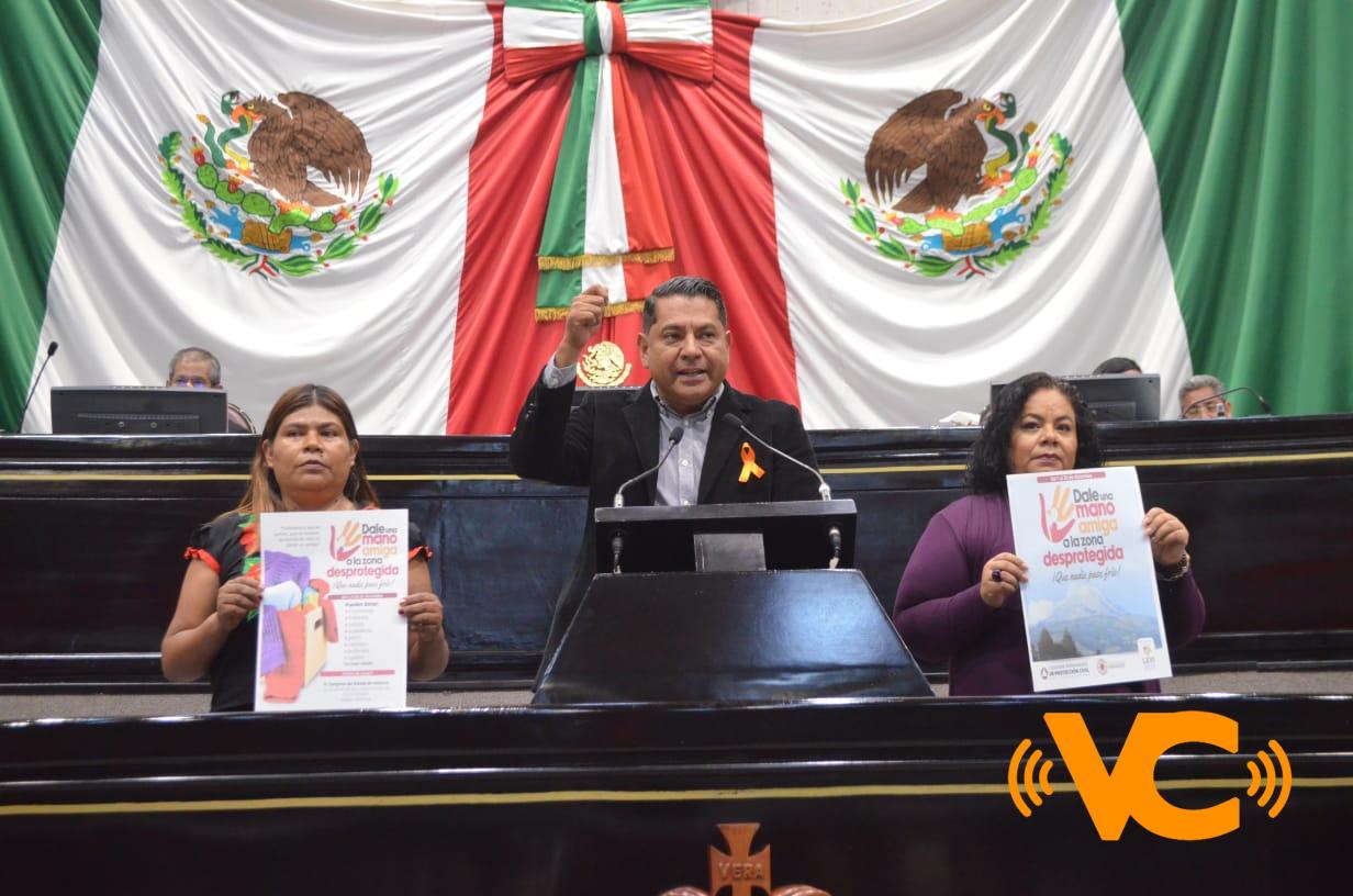 Presenta Luis Arturo Santiago campaña “Dale una mano amiga a la zona desprotegida” Presenta Luis Arturo Santiago campaña “Dale una mano amiga a la zona desprotegida”