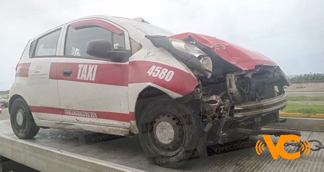 Taxista se duerme al volante en Coatzacoalcos Taxista se duerme al volante en Coatzacoalcos