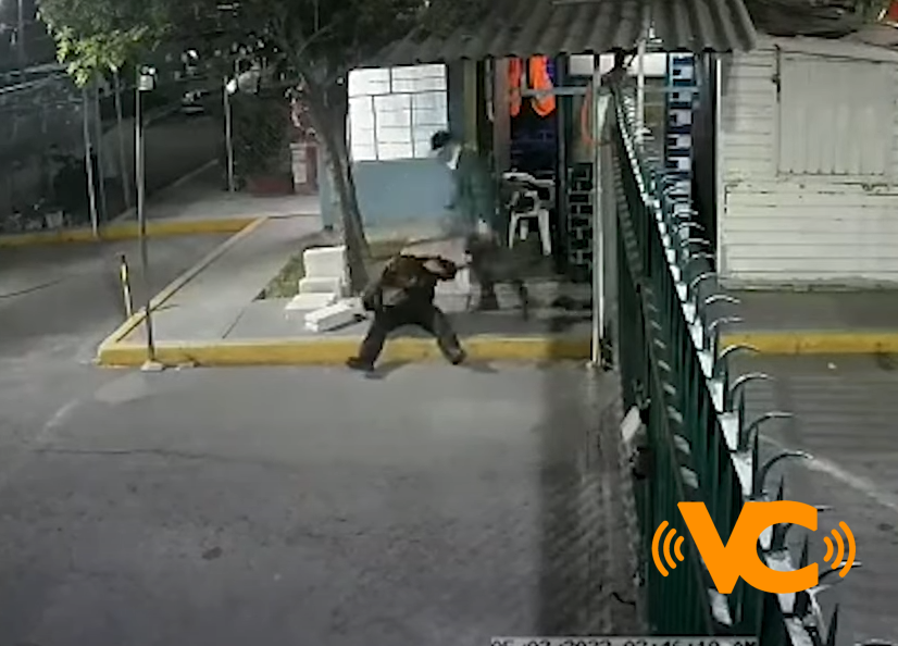 Joven asalta con violencia a un vigilante, en Tlanepantla Joven asalta con violencia a un vigilante, en Tlanepantla