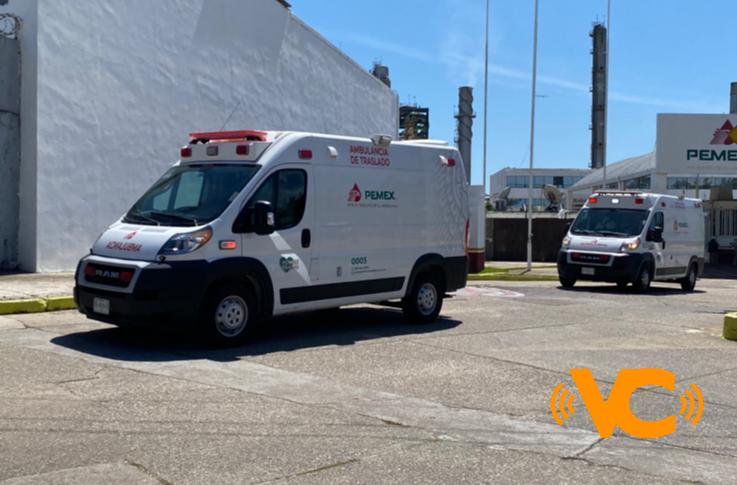 Cinco heridos de gravedad por accidente en la refinería Lázaro Cárdenas Cinco heridos de gravedad por accidente en la refinería Lázaro Cárdenas