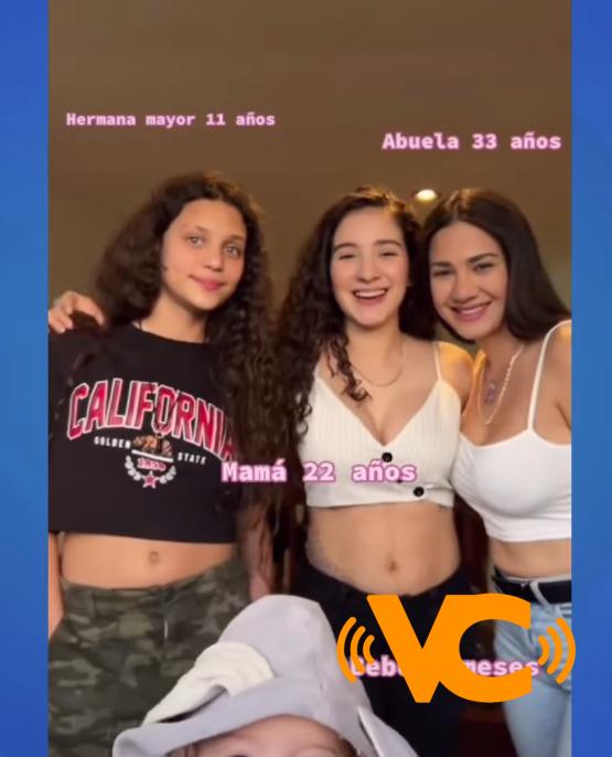 Joven se viraliza por asegurar que es abuela a los 22 años y causa furor en TikTok