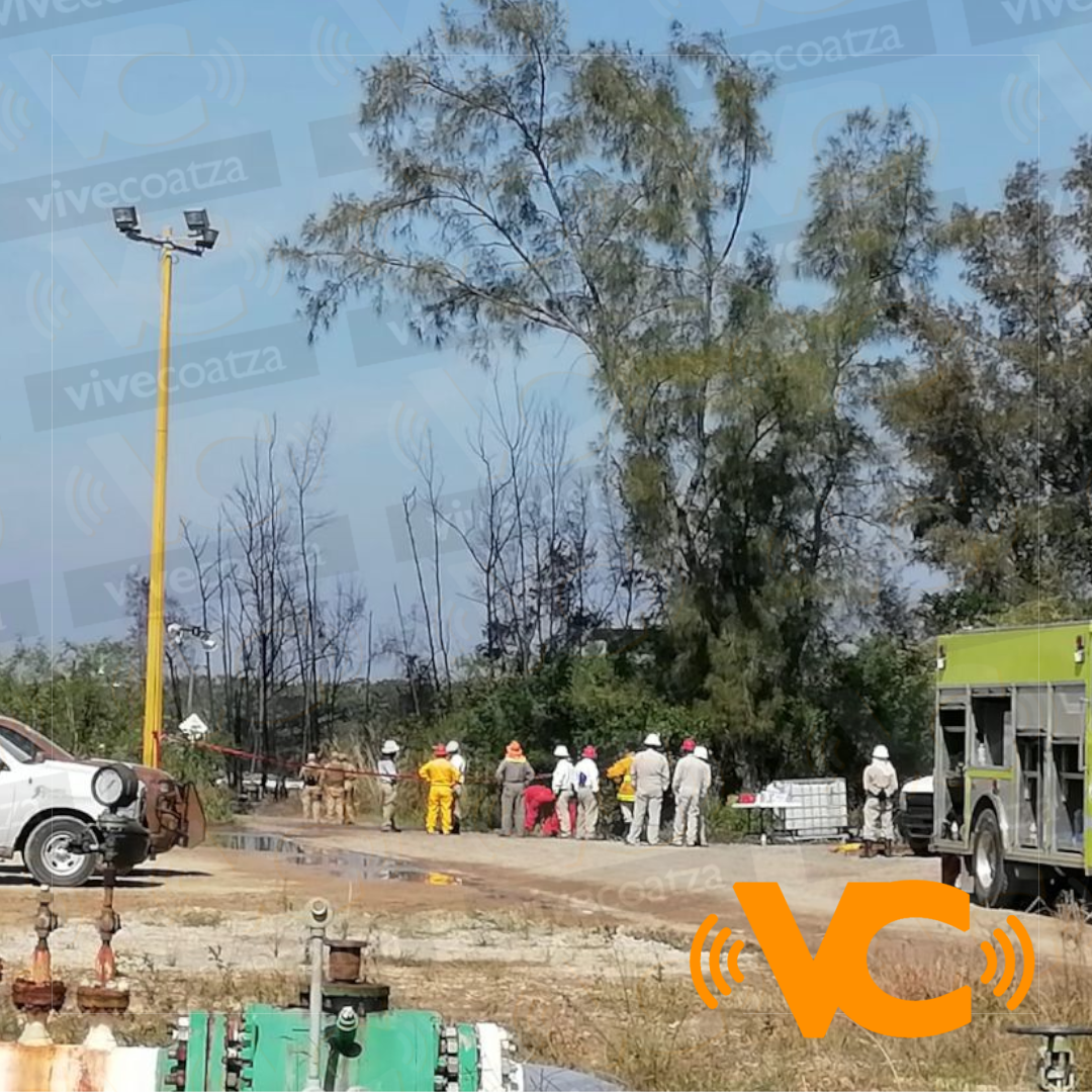Director de Pemex llega a Tuzandepetl Director de Pemex llega a Tuzandepetl
