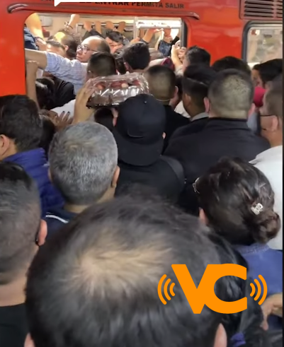Pastel en el metro Polanco se roba la atención en redes sociales