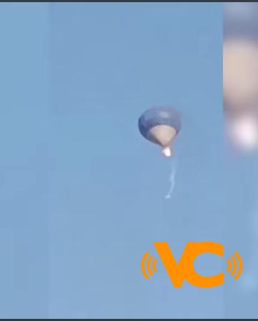 Se incendia globo aerostático en Teotihuacán en pleno vuelo