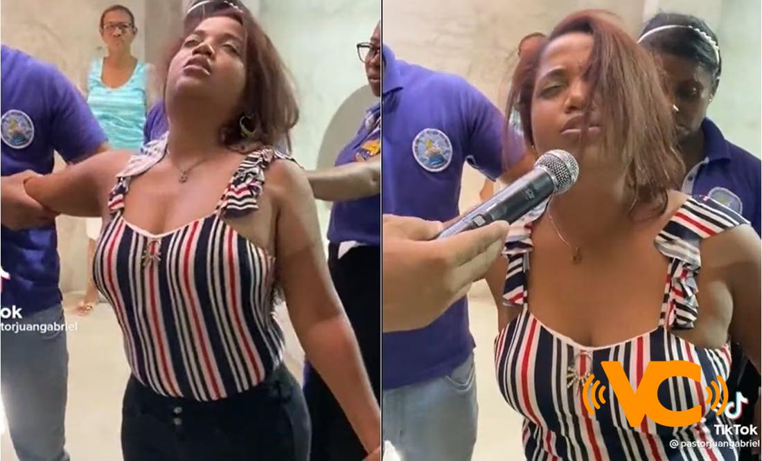 Mujer poseída a la que hacían “exorcismo” termina cantando letras de Shakira Mujer poseída a la que hacían “exorcismo” termina cantando letras de Shakira