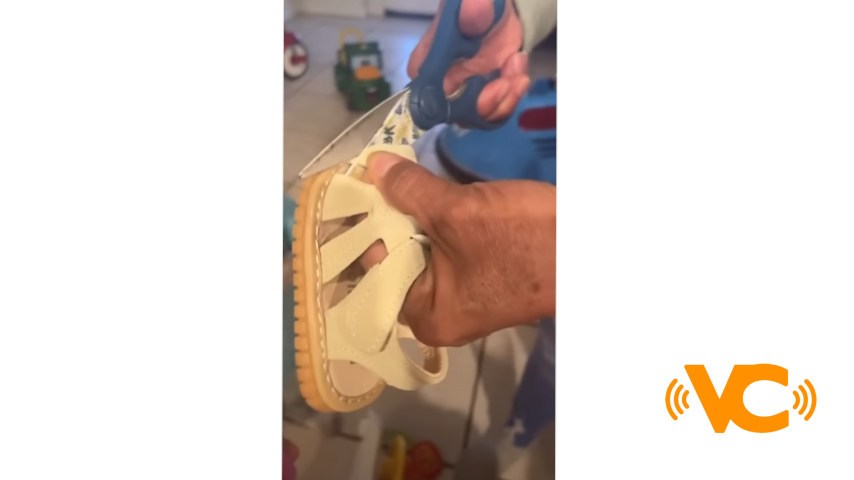 Padre recicla zapatos de su hija y se vuelve viral en TikTok Padre recicla zapatos de su hija y se vuelve viral en TikTok