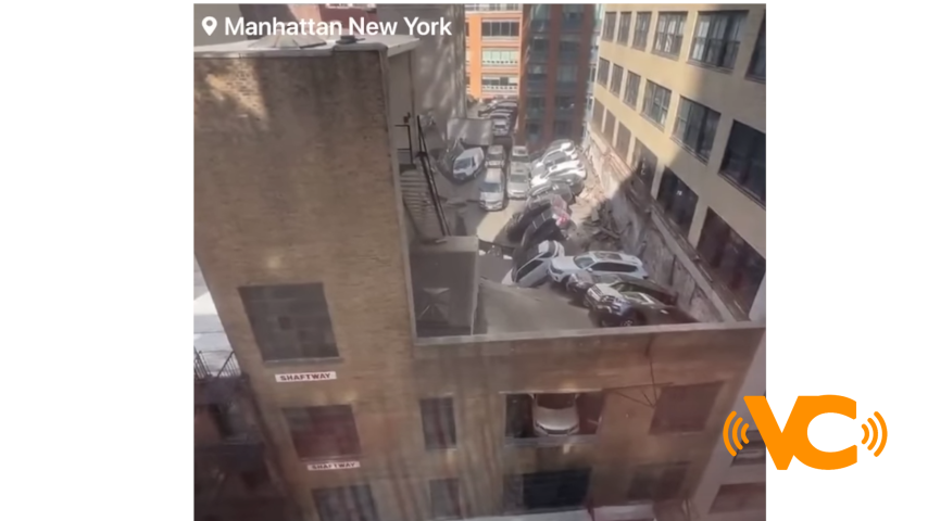Colapso de estacionamiento en Manhattan deja decenas de heridos y personas atrapadas Colapso de estacionamiento en Manhattan deja decenas de heridos y personas atrapadas