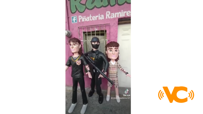 Piñatería crea piñatas de Peso Pluma y genera controversia en redes sociales Piñatería crea piñatas de Peso Pluma y genera controversia en redes sociales