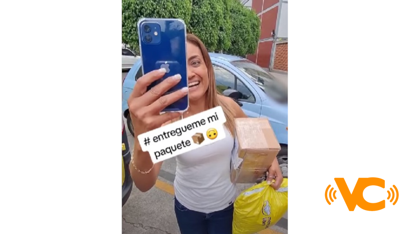 ‘Lady paquete’ se hace viral al agredir a repartidor de Mercado Libre ‘Lady paquete’ se hace viral al agredir a repartidor de Mercado Libre