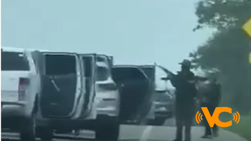 ‘Levanton’ por parte de hombres armados a personal de la secretaria de seguridad en Chiapas
