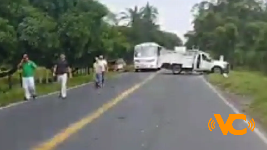 Muere motociclista en trágico accidente en carretera de Veracruz Muere motociclista en trágico accidente en carretera de Veracruz