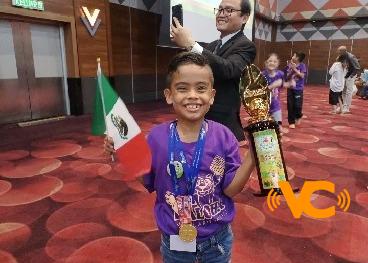 ¡Orgullo nacional! Porteño gana campeonato mundial de Aritmética en Malasia ¡Orgullo nacional! Porteño gana campeonato mundial de Aritmética en Malasia