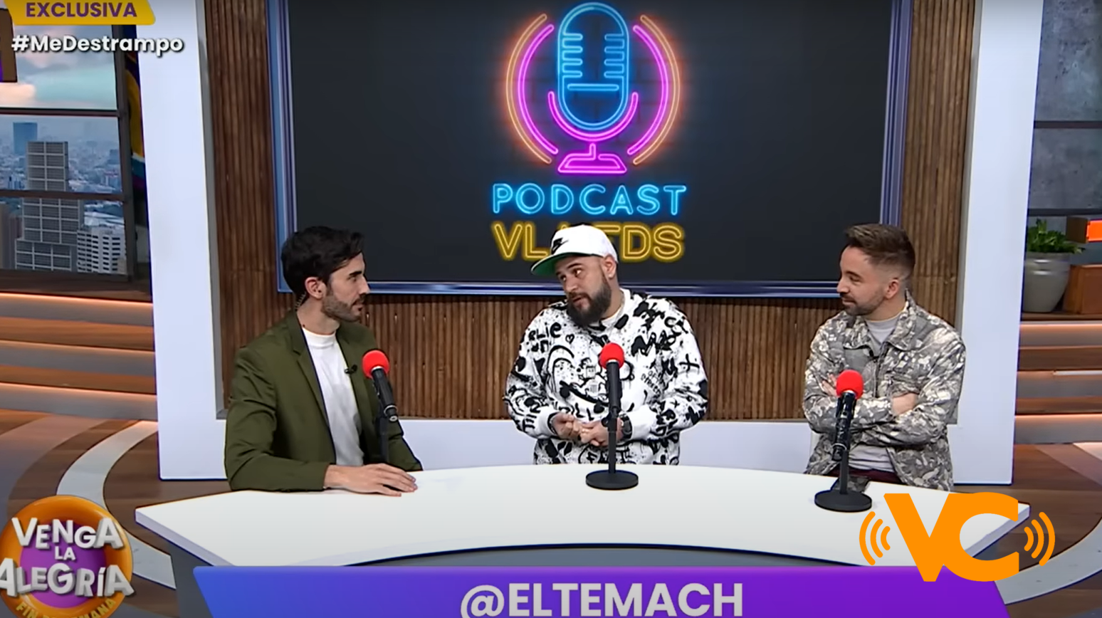 Los Hombres También Son Valiosos»: Temach Rompe Barreras en Venga La Alegría Los Hombres También Son Valiosos»: Temach Rompe Barreras en Venga La Alegría