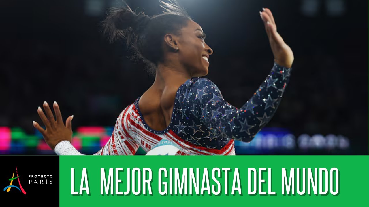 Simone Biles gana su primera medalla de oro en París 2024