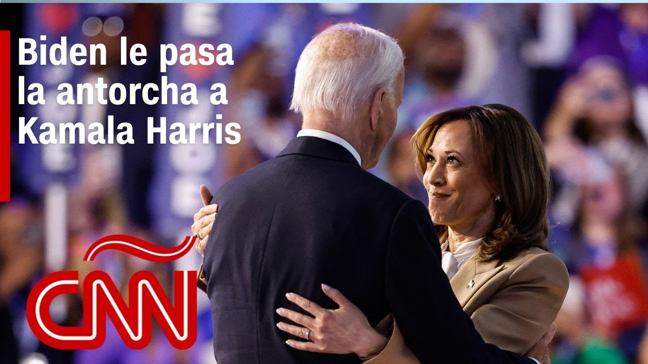 Kamala Harris en la Convención Nacional Demócrata