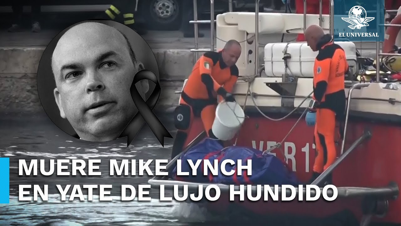 Mike Lynch entre los muertos del yate hundido en Sicilia