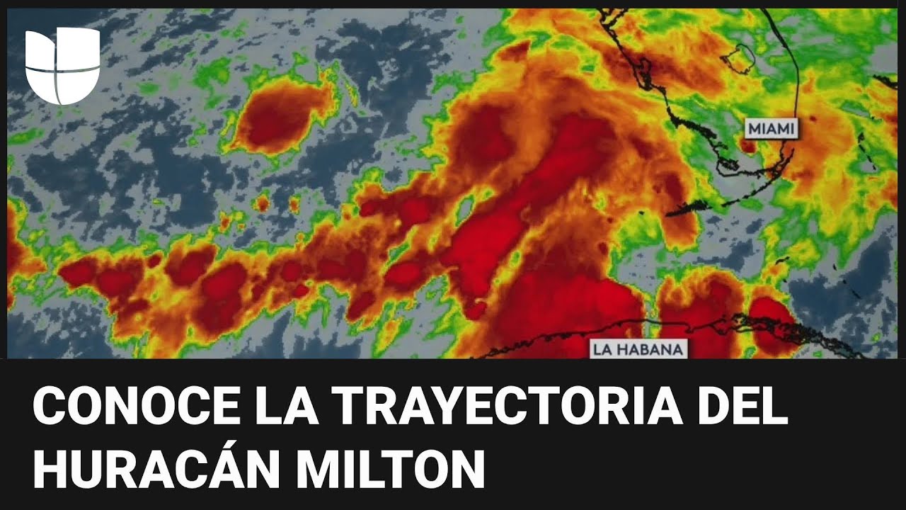 huracan milton trayectoria