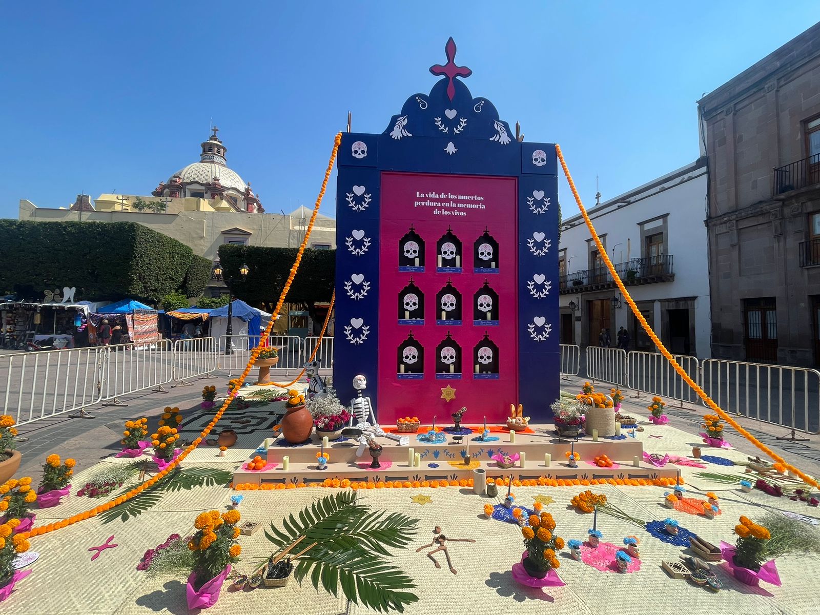 Imagen de Secretaría de Turismo de Querétaro rinde homenaje a policías caídos con altar monumental 8