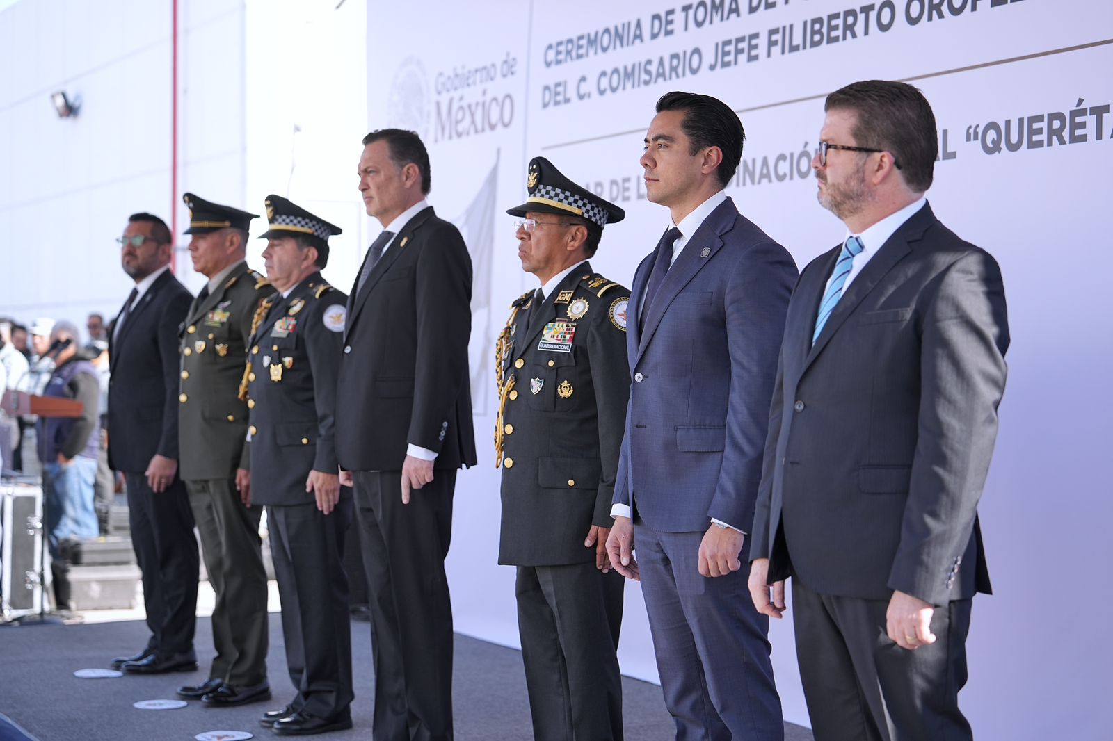 Imagen de Asiste Felifer Macías a la toma de protesta del nuevo titular de la Guardia Nacional en Querétaro 2