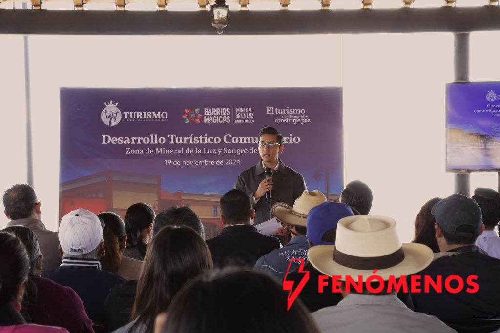Inicia SECTURI trabajos de desarrollo turístico comunitario en Sangre de Cristo, Mineral de la Luz, El Cubilete y comunidades vecinas Inicia SECTURI trabajos de desarrollo turístico comunitario en Sangre de Cristo, Mineral de la Luz, El Cubilete y comunidades vecinas