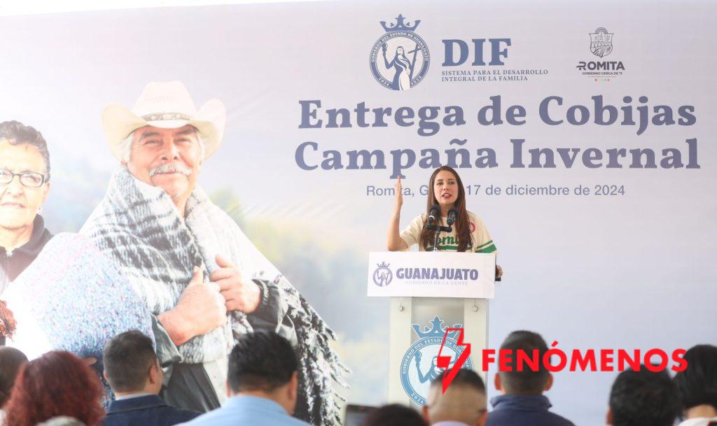 Arranca Gobernadora Campaña Invernal en Romita Arranca Gobernadora Campaña Invernal en Romita