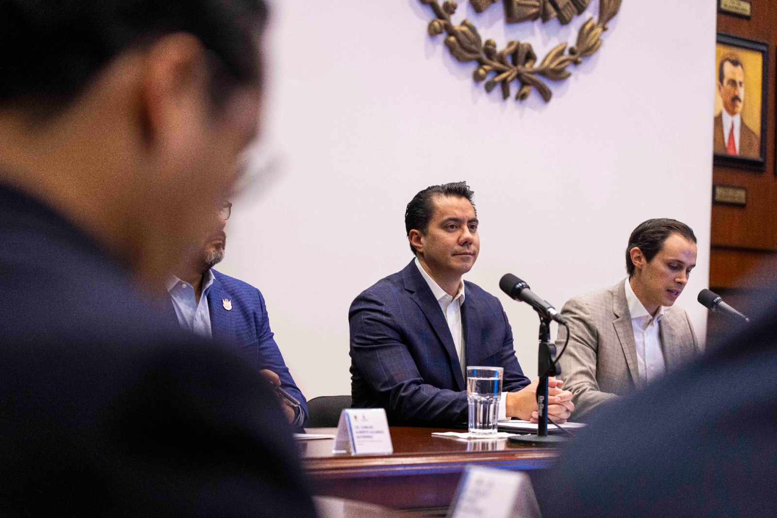 Imagen de Firma Felifer Macías convenio para la protección del derecho humano a la salud de los infractores con problemas de adicciones 5