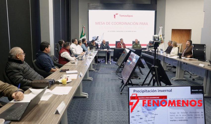 Ordena Américo Villarreal acciones para proteger a familias vulnerables ante onda gélida Ordena Américo Villarreal acciones para proteger a familias vulnerables ante onda gélida
