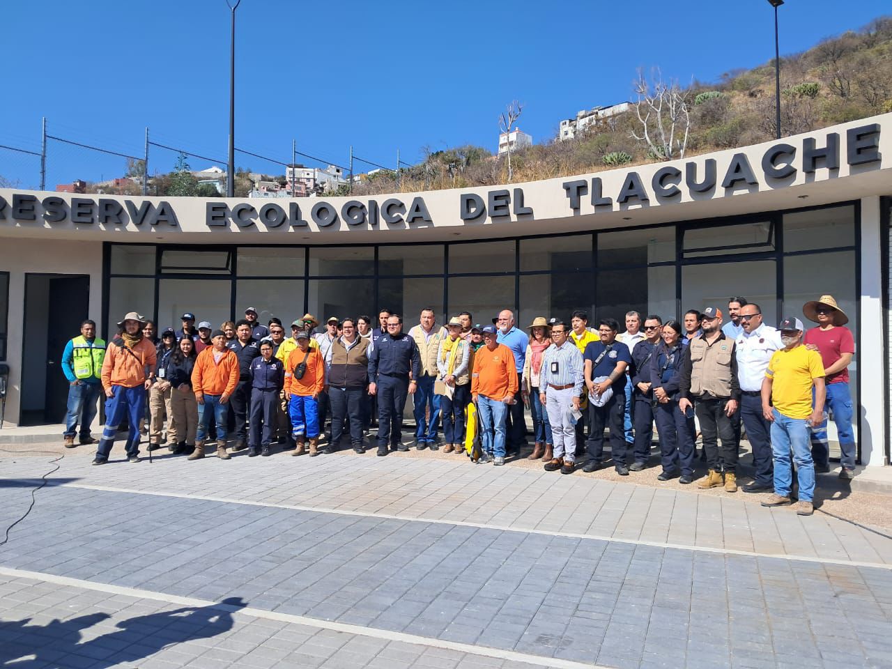 Imagen de Encabeza la Secretaría del Medio Ambiente curso de capacitación frente a incendios en la Reserva Ecológica “El Tlacuache” 9