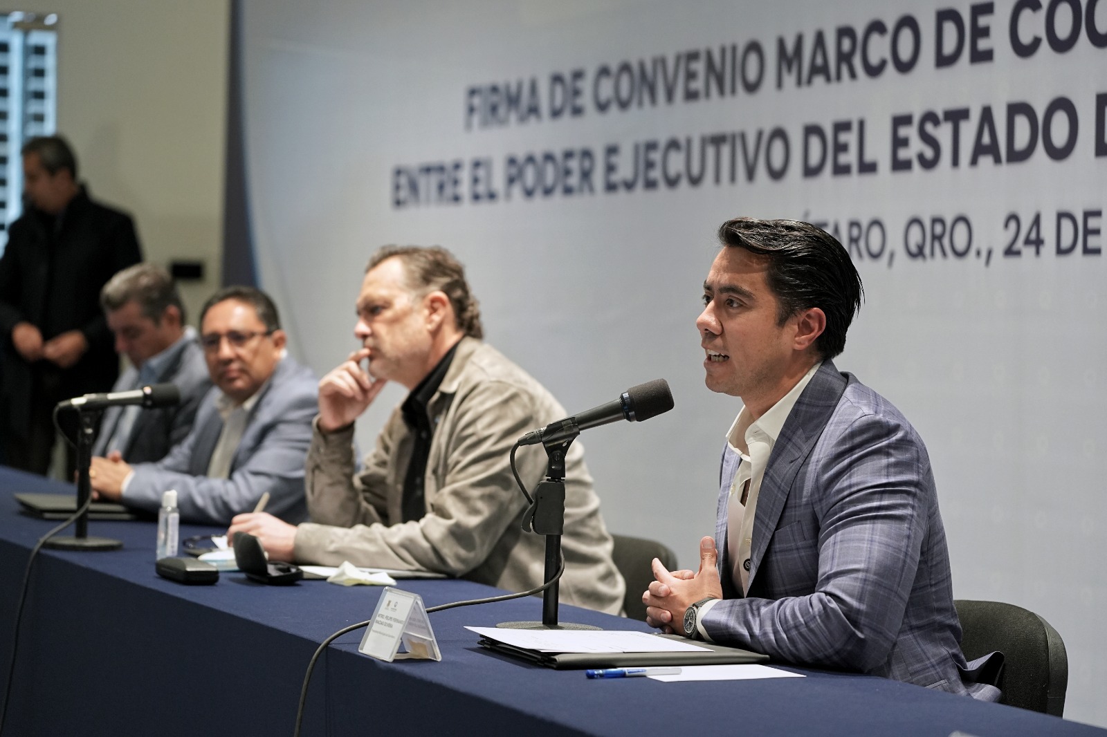 Imagen de Asiste Felifer Macías a la firma del Convenio Marco de Coordinación Administrativa para fortalecer la transparencia y la gestión pública 2