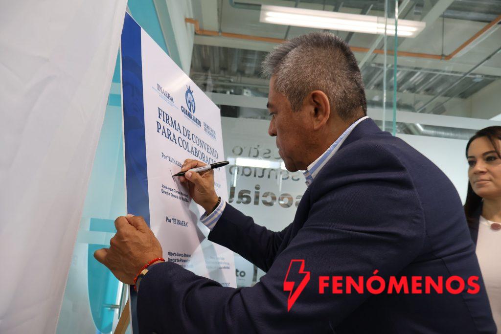 INAEBA y Secretaría de Derechos Humanos de Guanajuato firman convenio para fortalecer la educación inclusiva INAEBA y Secretaría de Derechos Humanos de Guanajuato firman convenio para fortalecer la educación inclusiva