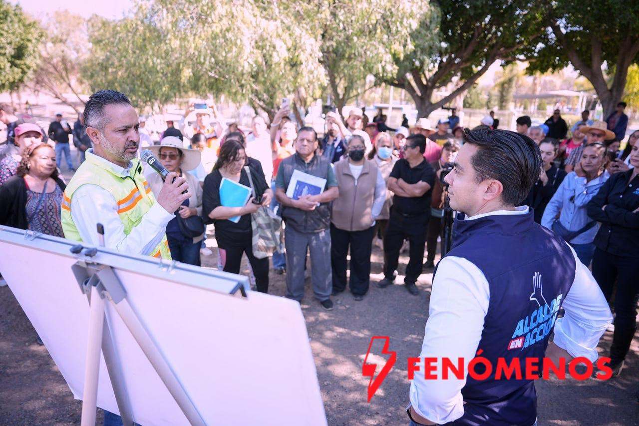 Supervisa Felifer Macías rehabilitación del Parque Alfalfares Supervisa Felifer Macías rehabilitación del Parque Alfalfares