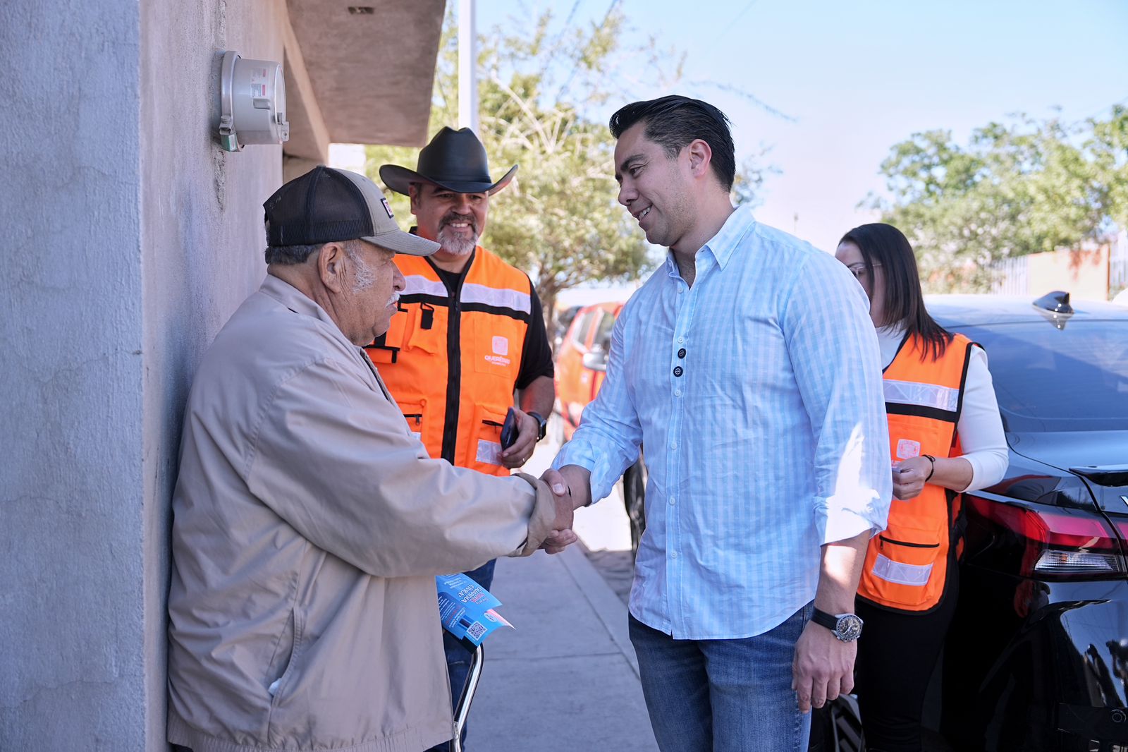 Imagen de Encabeza Felifer Macías mega recorrido ciudadano en la delegación Felipe Carrillo Puerto 6