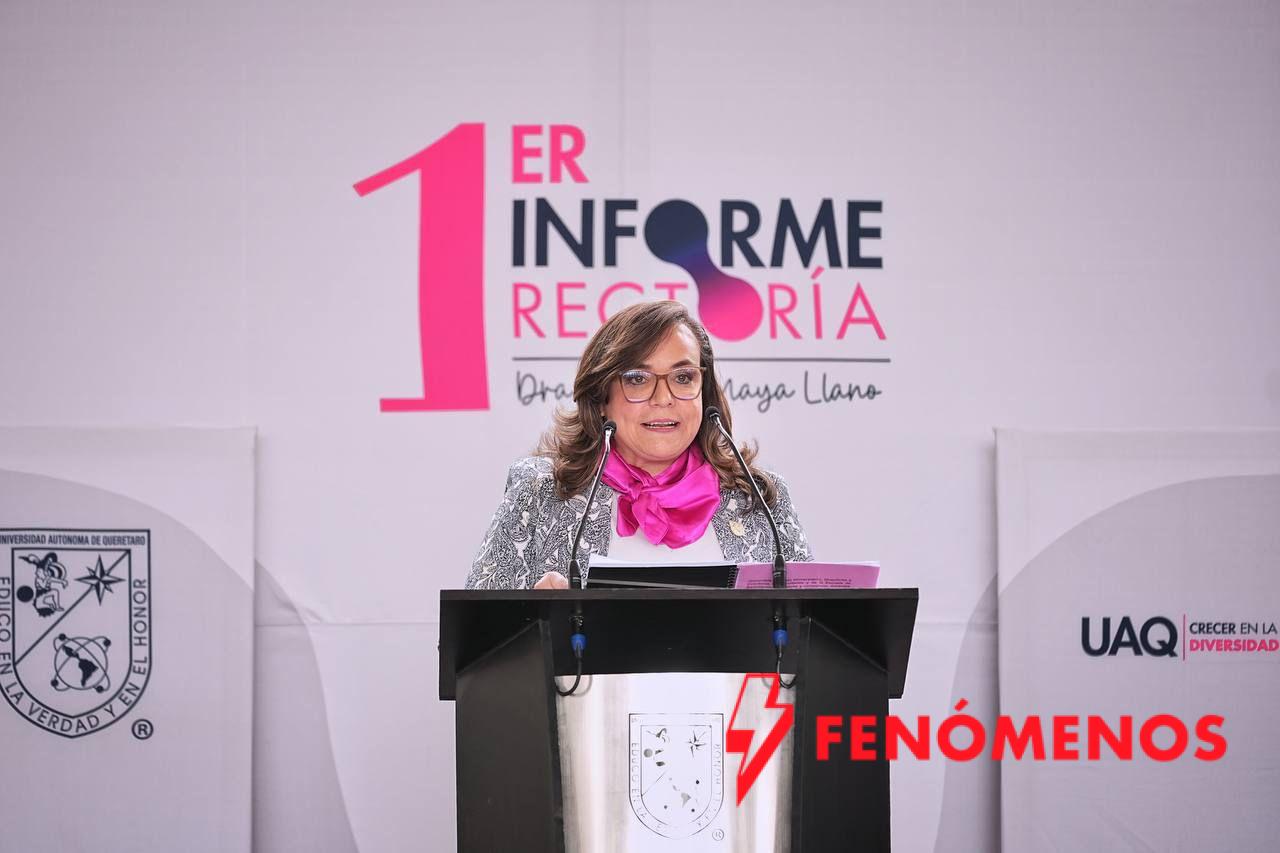 Asiste Felifer Macías al Primer Informe de Actividades de la Rectora de la Universidad Autónoma de Querétaro