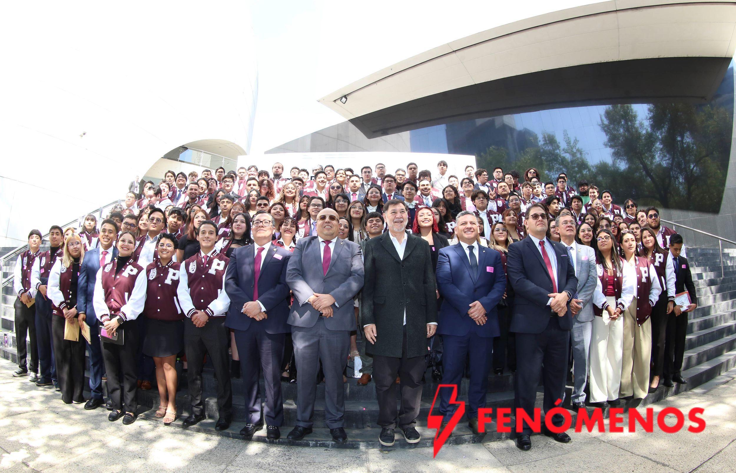 Realizan en el Senado el Primer Parlamento Politécnico, “María Fernanda Campa Uranga”