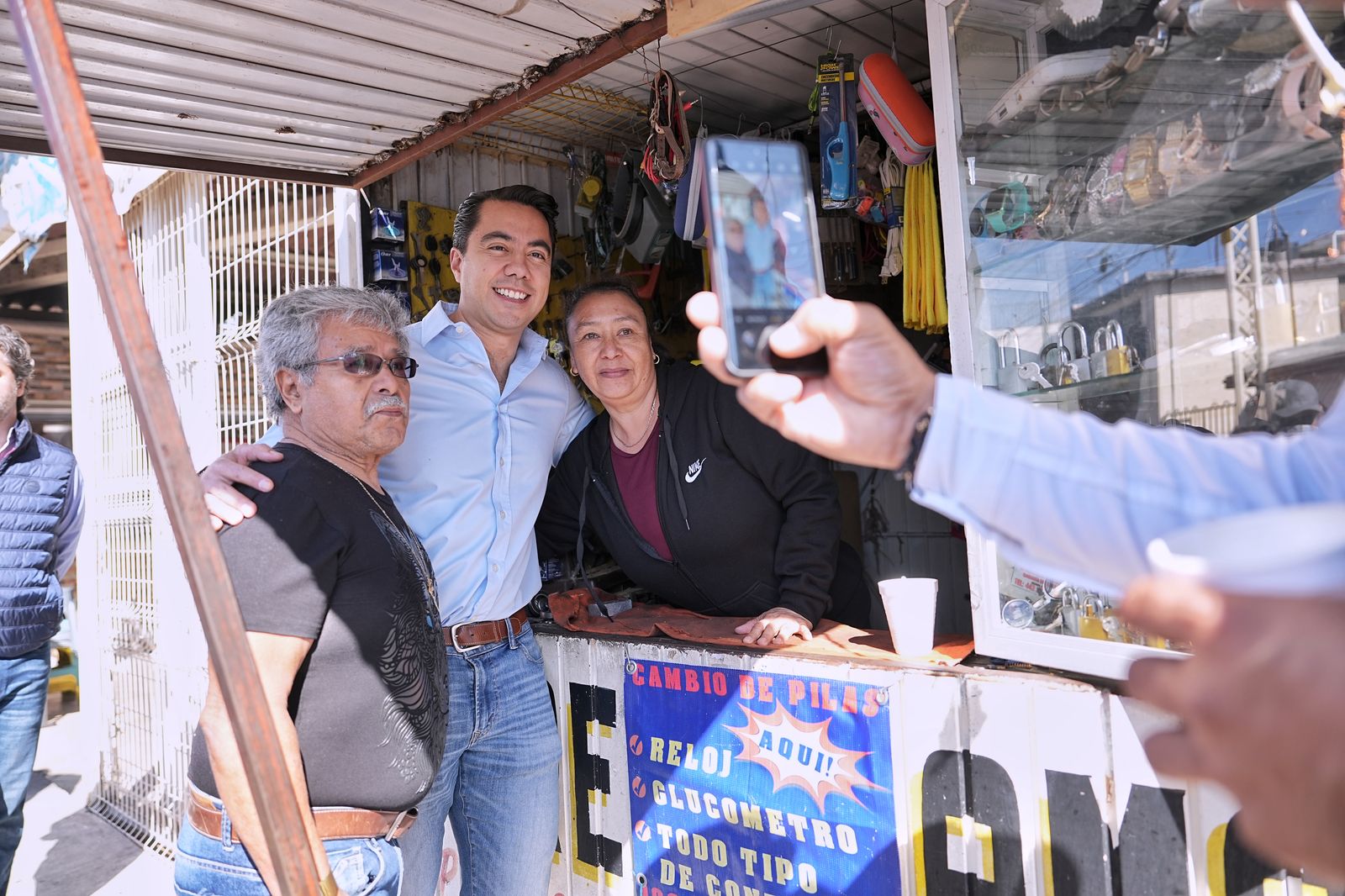 Imagen de Visita Felifer Macías el Mercado Garambullo 17