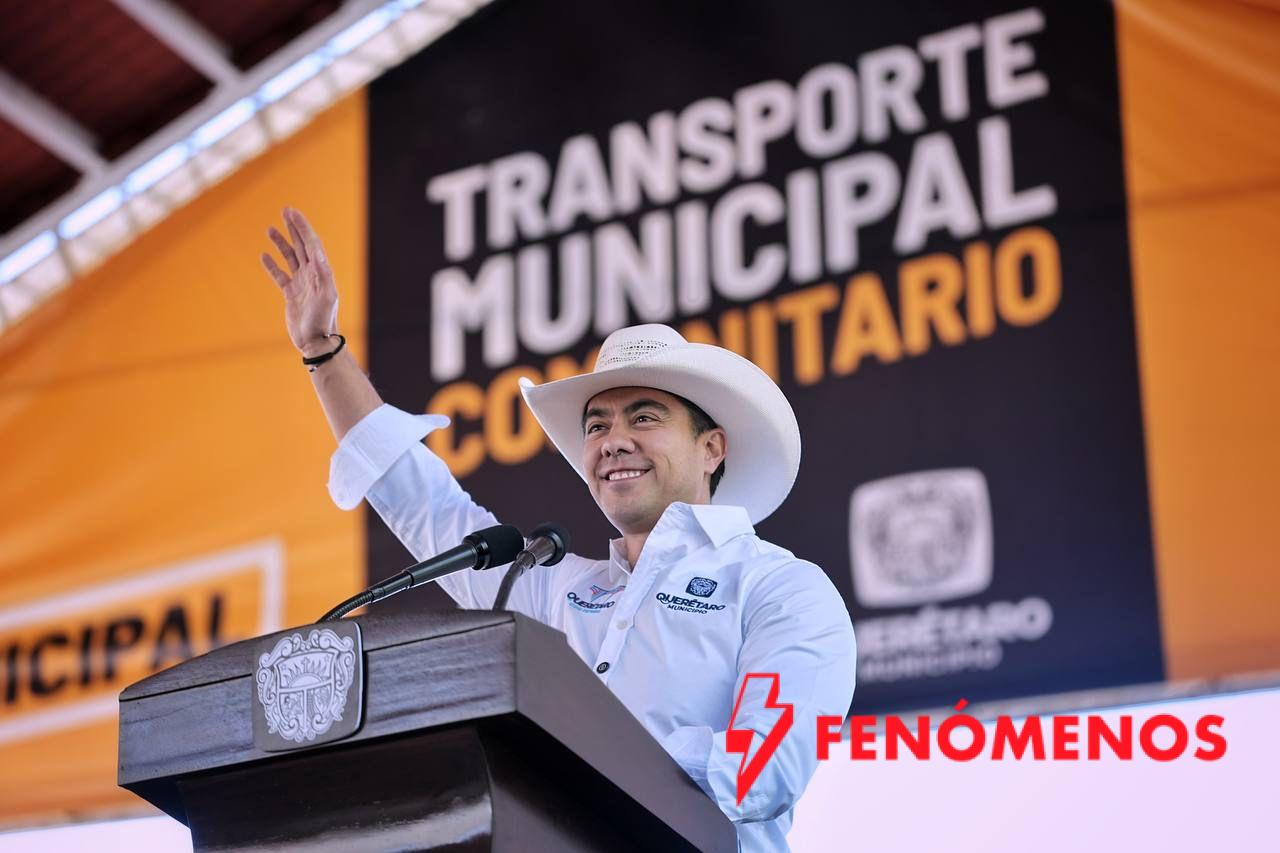 Presenta Felifer Transporte Municipal Comunitario en Santa Rosa Jáuregui Presenta Felifer Transporte Municipal Comunitario en Santa Rosa Jáuregui
