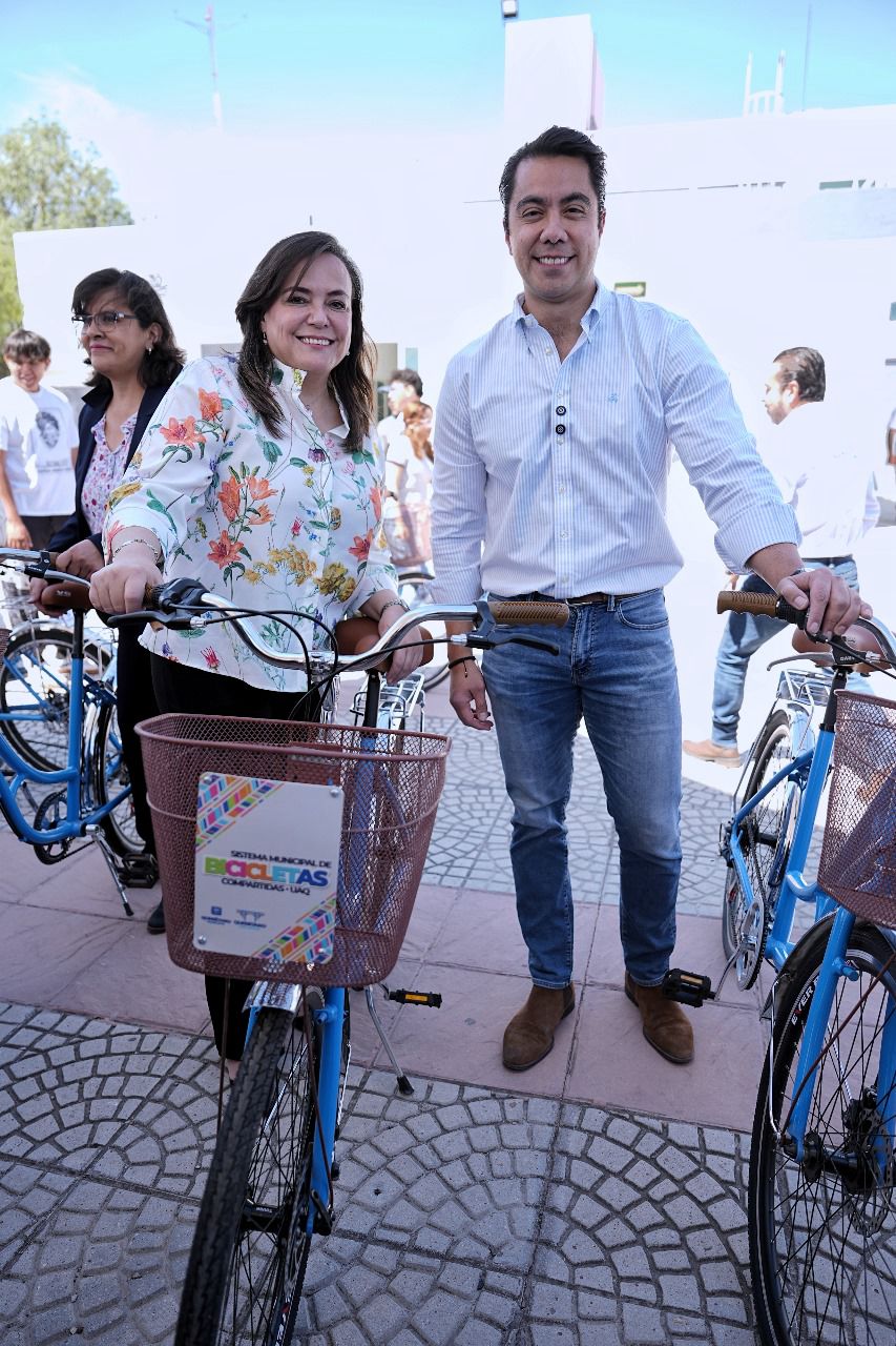 Imagen de Entrega Felifer Macías Sistema Municipal de Bicicletas Compartidas UAQ, en campus Aeropuerto 6