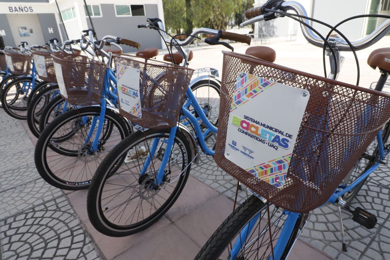 Imagen de Entrega Felifer Macías Sistema Municipal de Bicicletas Compartidas UAQ, en campus Aeropuerto 8