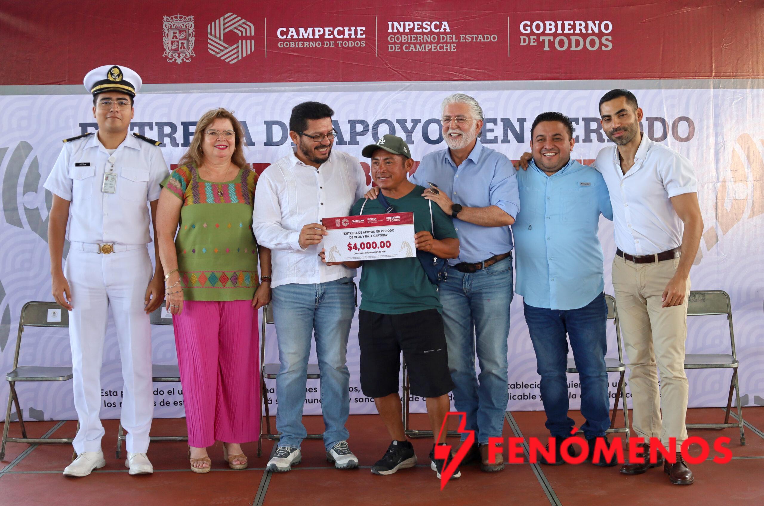 GOBIERNO DE CAMPECHE ENTREGA APOYOS POR VEDA Y BAJA CAPTURA 2025 A PESCADORAS Y PESCADORES DEL MUNICIPIO DE CAMPECHE GOBIERNO DE CAMPECHE ENTREGA APOYOS POR VEDA Y BAJA CAPTURA 2025 A PESCADORAS Y PESCADORES DEL MUNICIPIO DE CAMPECHE