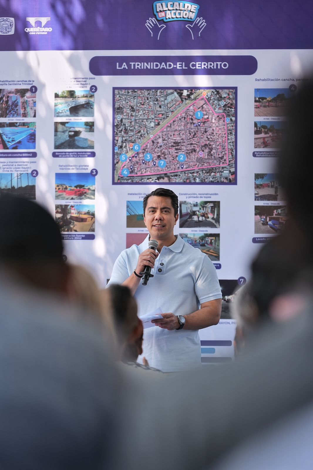 Imagen de Entrega Felifer Macías trabajos de Alcalde en Acción en las colonias El Cerrito y La Trinidad 15