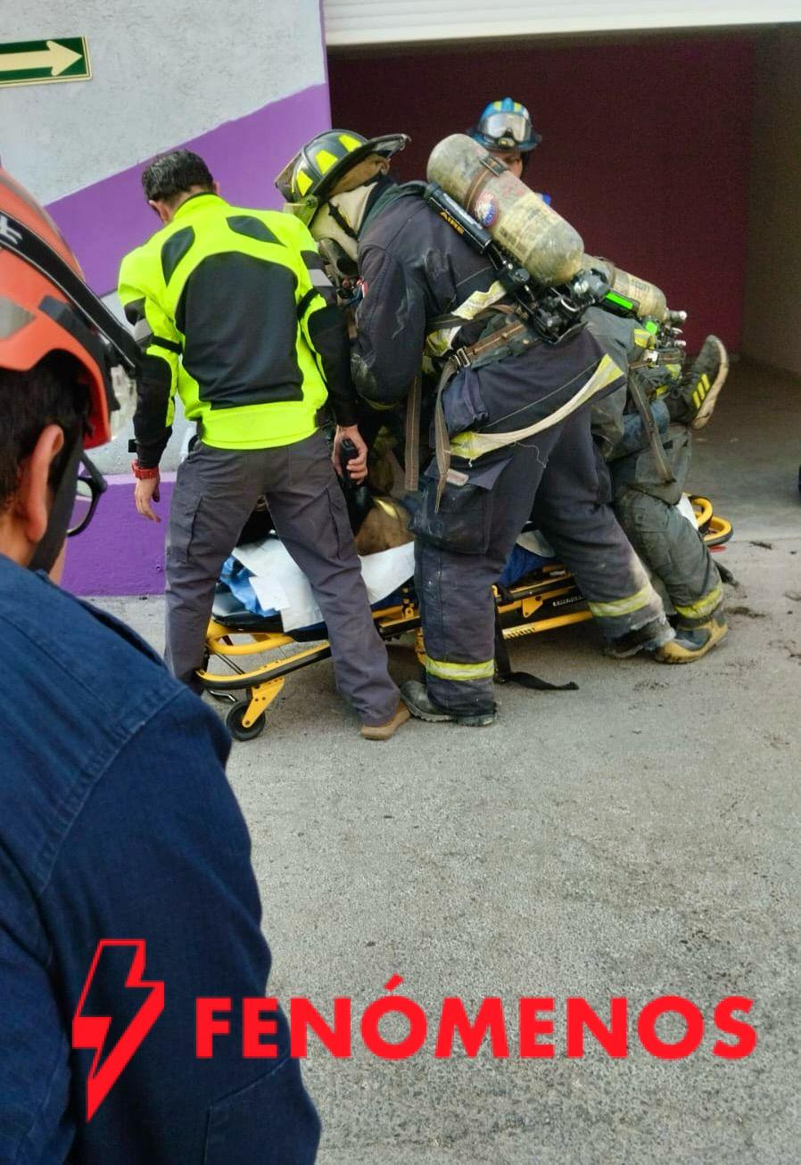 Atienden cuerpos de emergencia incendio