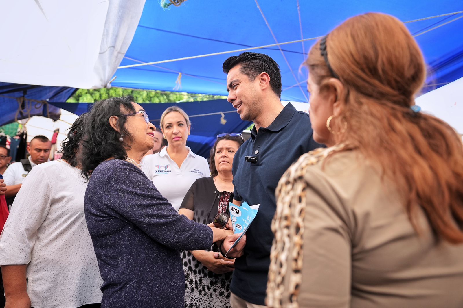 Imagen de Impulsa Felifer Macías el programa “El Extra” en el Tianguis Santa Mónica 10