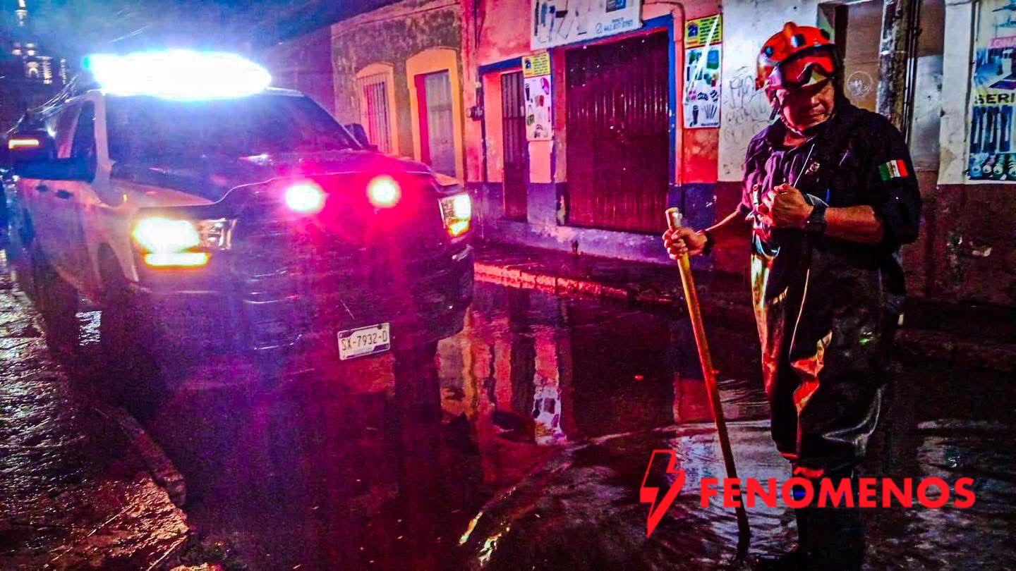 Afectaciones menores por lluvias del sábado por la noche