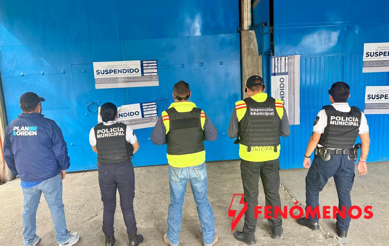 Realiza municipio de Querétaro operativo conjunto con la SEDENA, GN, PoEs, SSPM y Protección Civil en Mompaní y suspende establecimientos por faltas administrativas Realiza municipio de Querétaro operativo conjunto con la SEDENA, GN, PoEs, SSPM y Protección Civil en Mompaní y suspende establecimientos por faltas administrativas