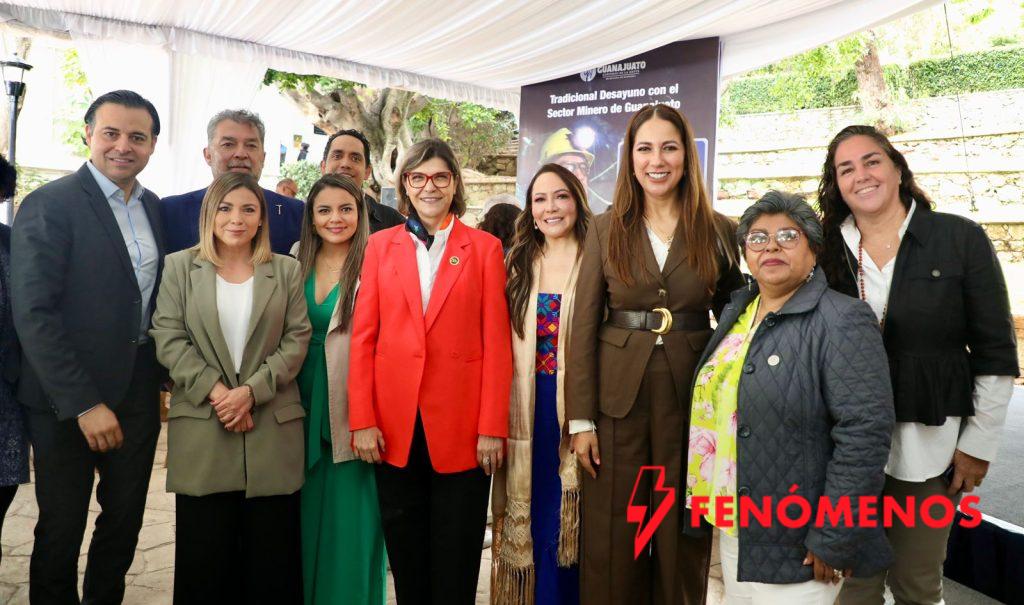 La Gobernadora Libia Dennise refrenda compromiso con el sector minero de Guanajuato