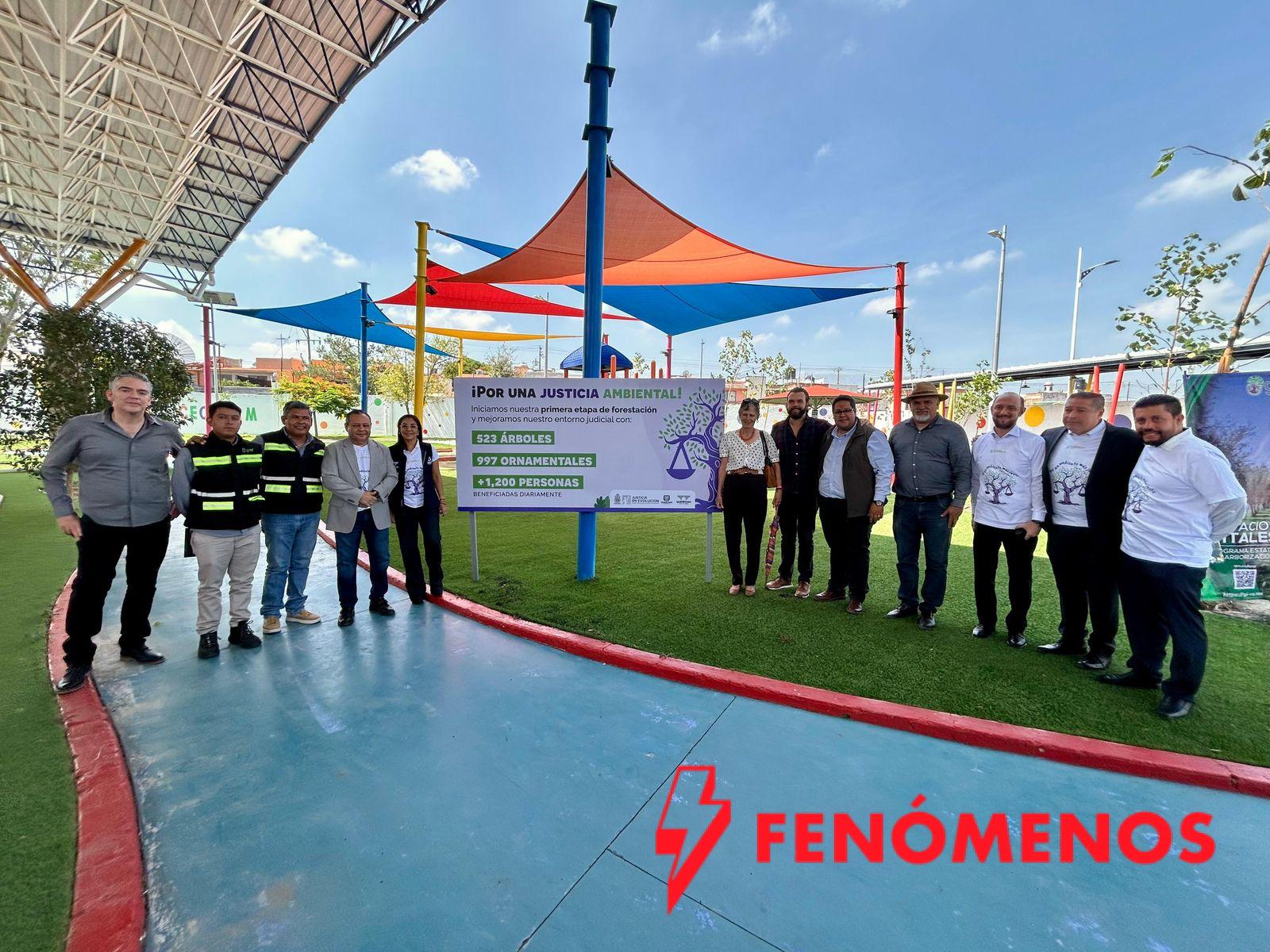 Municipio de Querétaro realiza reforestación en la Ciudad Judicial Querétaro Municipio de Querétaro realiza reforestación en la Ciudad Judicial Querétaro