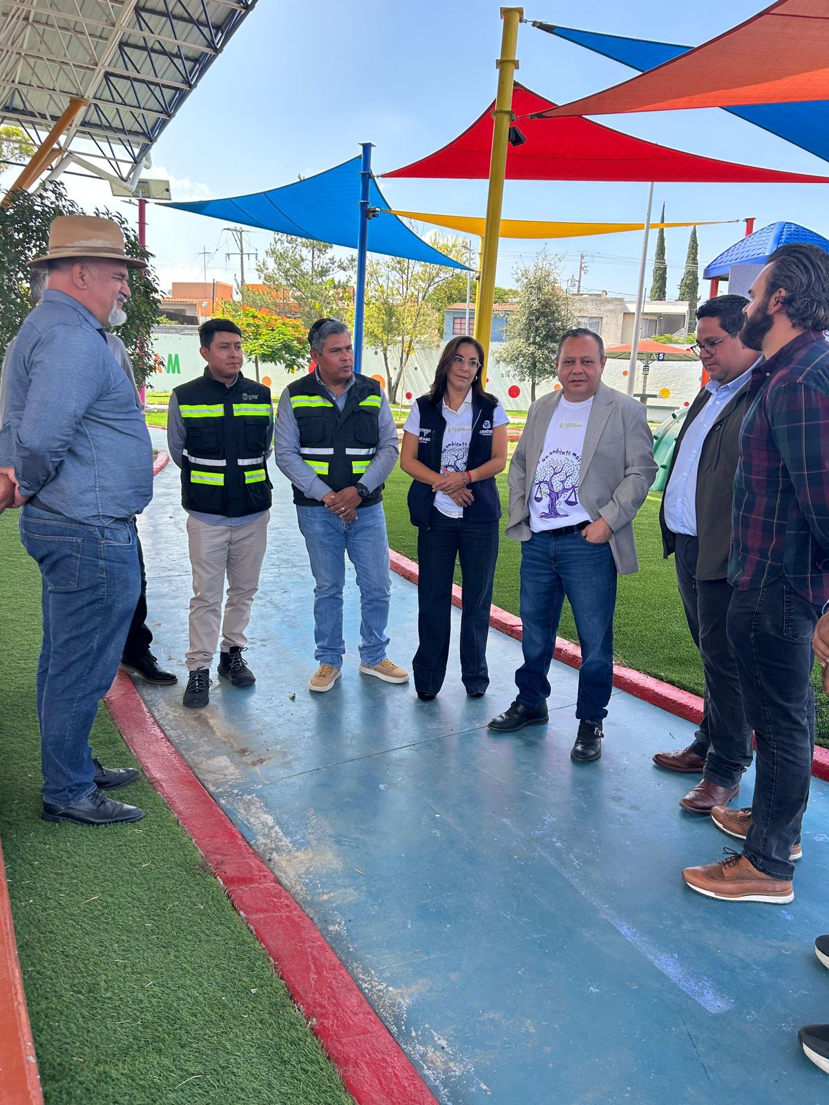 Imagen de Municipio de Querétaro realiza reforestación en la Ciudad Judicial Querétaro 16