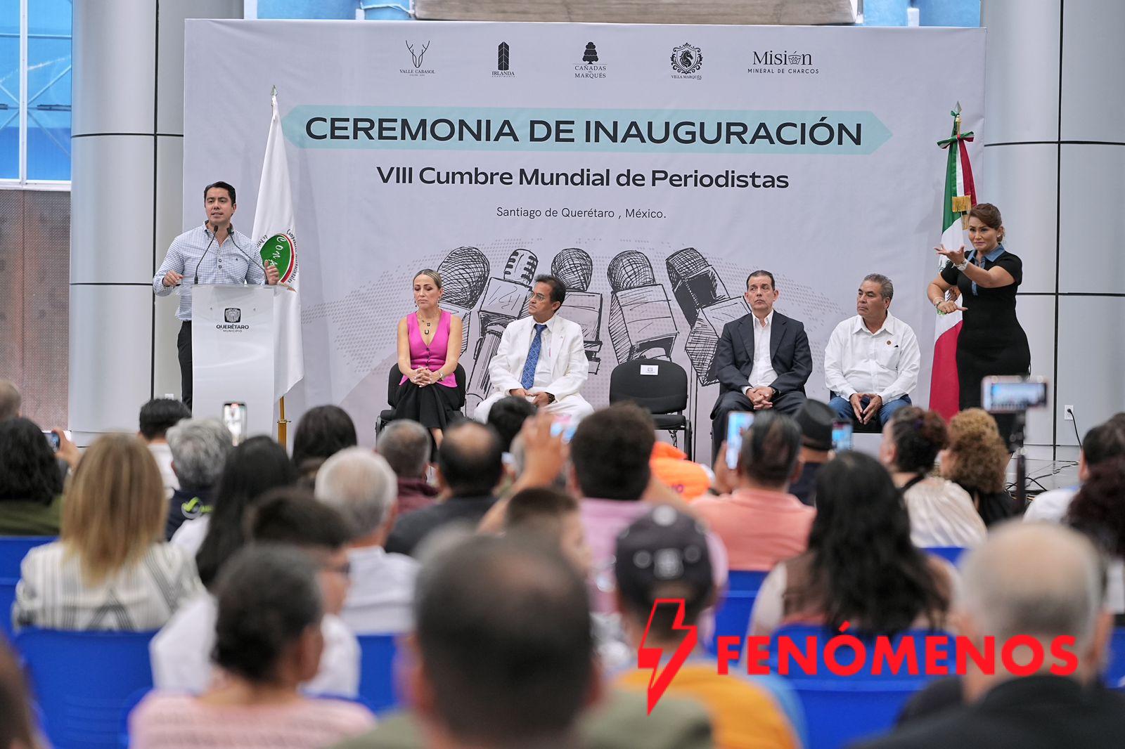 Inaugura Felifer Macías la VIII Cumbre Mundial de Periodistas Inaugura Felifer Macías la VIII Cumbre Mundial de Periodistas