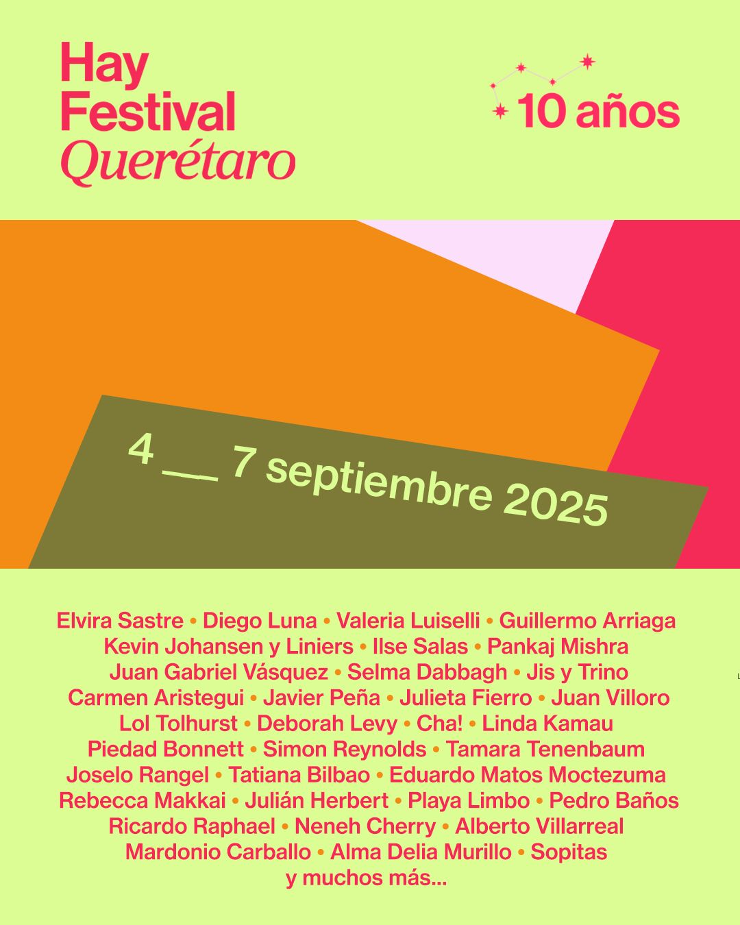 Imagen de Presentan programa oficial del Hay Festival Querétaro 2025 2