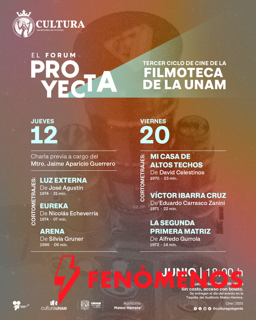 Recibe el Auditorio Mateo Herrera a la Filmoteca de la UNAM con el ciclo de cine “SUPEROCHEROS”, antología del Super 8 en México (1970-1986) Recibe el Auditorio Mateo Herrera a la Filmoteca de la UNAM con el ciclo de cine “SUPEROCHEROS”, antología del Super 8 en México (1970-1986)